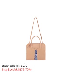 bolsa crossbody de couro bordado feminino; bolsa feminina de grife moderna; bolsa de escritório para trabalho em laptop; bagagem de mão bege; presente para ela