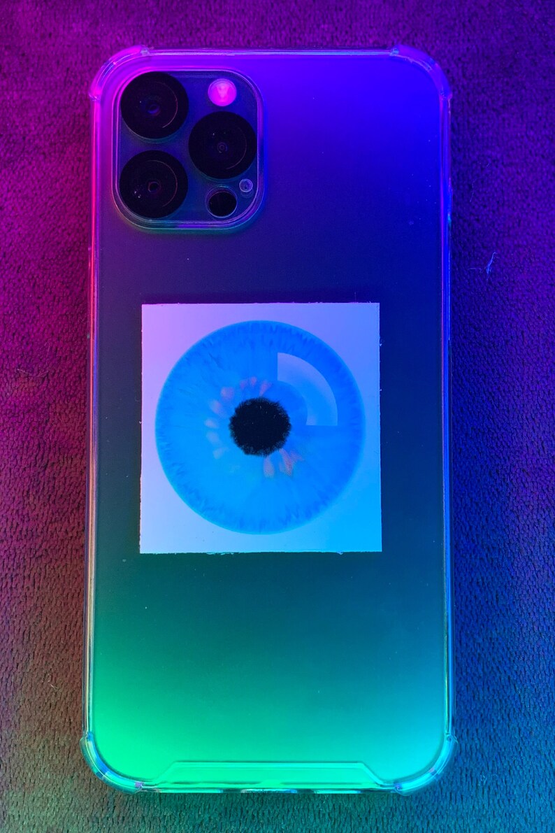 Eye Sticker, Blue Eye Sticker, Trendy Stickers, Eye Laptop Sticker, Eye iPhone Sticker