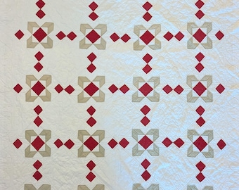 Aunt Sukey's Choice, Antique Handmade, 1900's Quilt, Aspen CO
