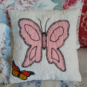 Small Sachet Butterfly Pillow