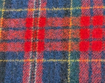 Red and Blue Plaid Pendleton Throw
