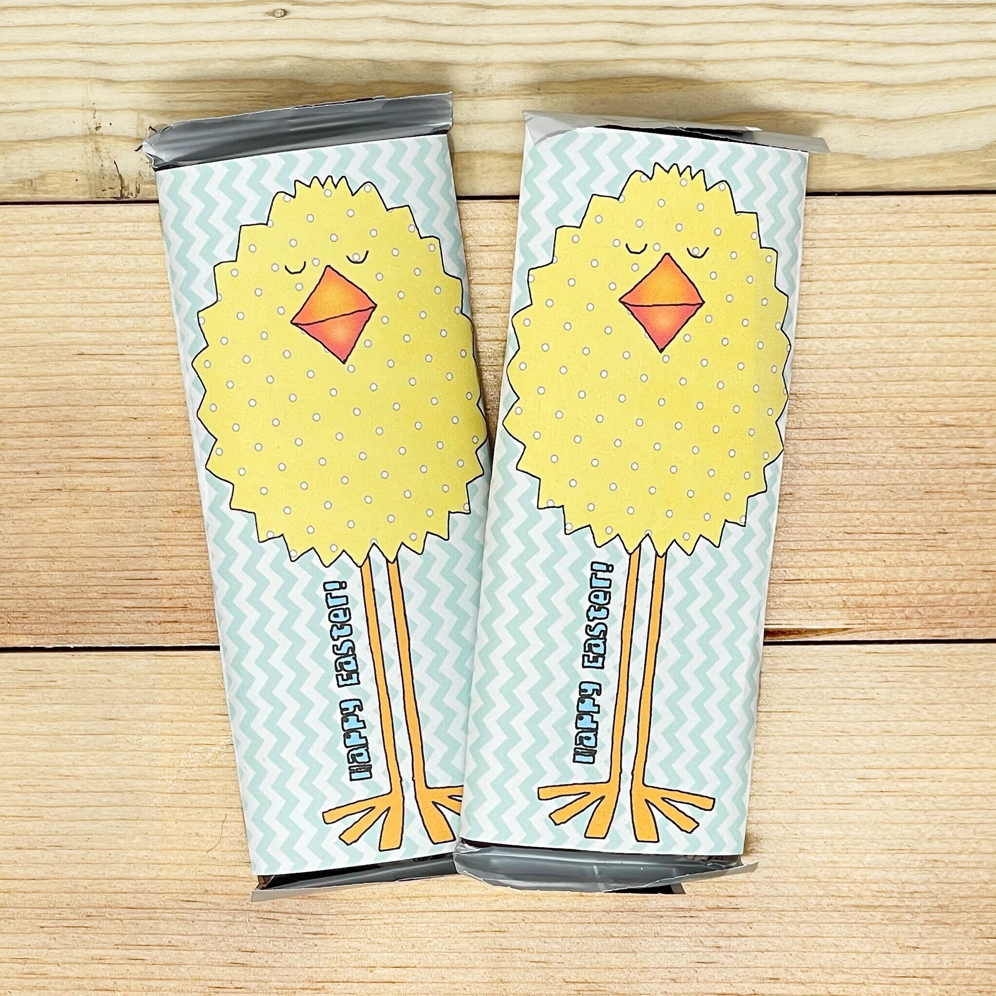 PRINTABLE Easter Treat Label "Fluffy Chick" (Printable Easter Treat Label for Kids!)