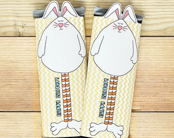 PRINTABLE Easter Treat Label "Fat Bunny" (Printable Easter Treat Label for Kids!)