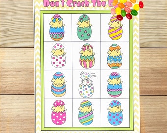 PRINTABLE Easter Game &quot;Don&#39;t Crack the Egg&quot; (Printable Easter Activity for Kids!)