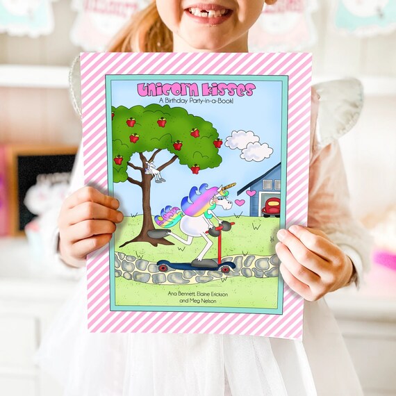 PRINTABLE Unicorn Birthday Party-in-a-book™ unicorn - Etsy