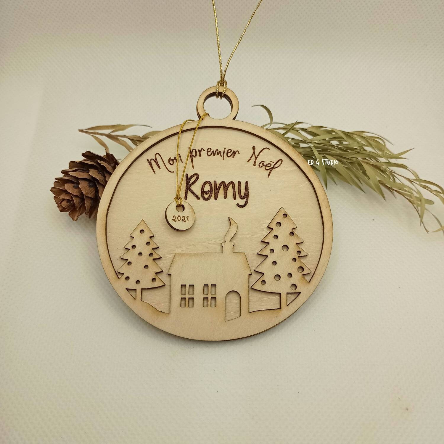 Suspension Mon Premier Noël - Personnalisable