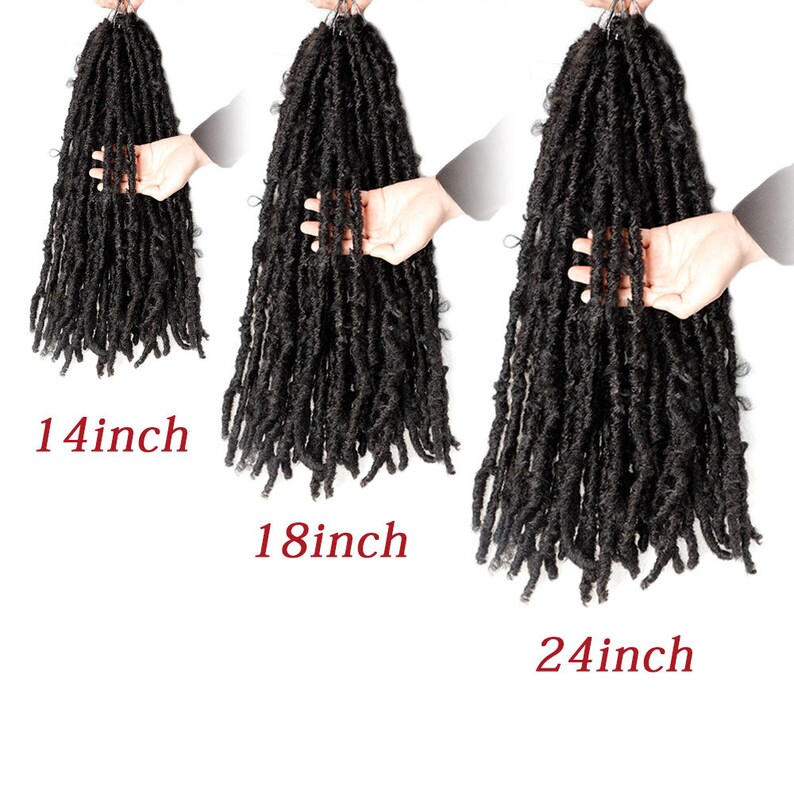 6 Packs Butterfly Locs 14/18/24 Inches , Handmade Crochet Barids Hair ...