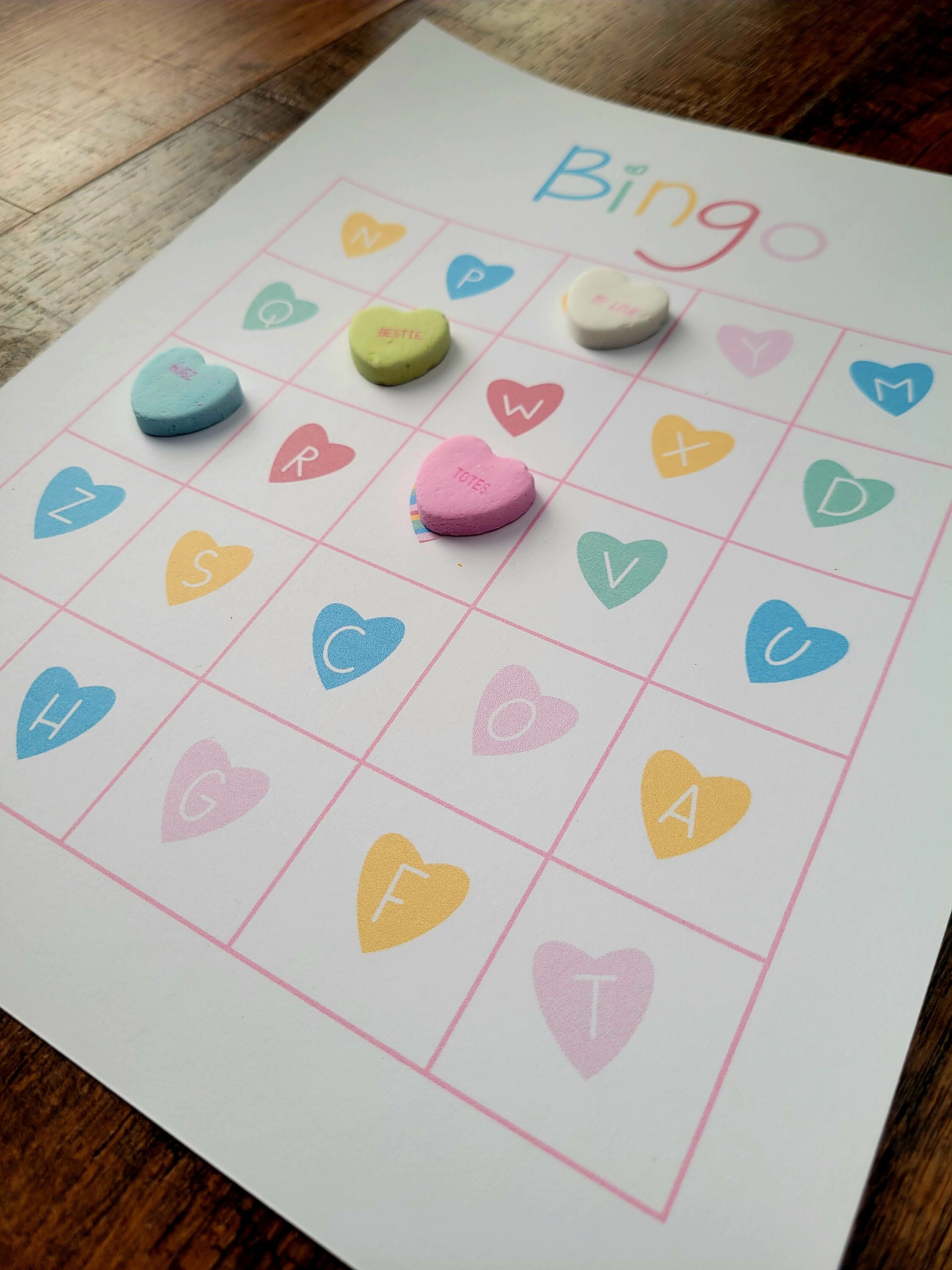 Printable Alphabet PDF Bingo Cards - Etsy