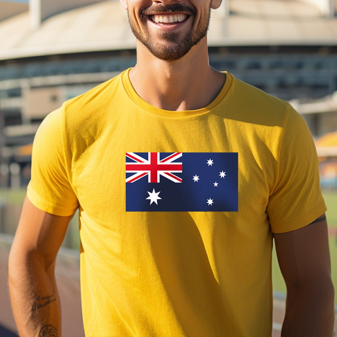 Australia Flag T Shirt Australian Day Boyfriend Dad Husband Son Aussie Abroad Aus Oz Cool