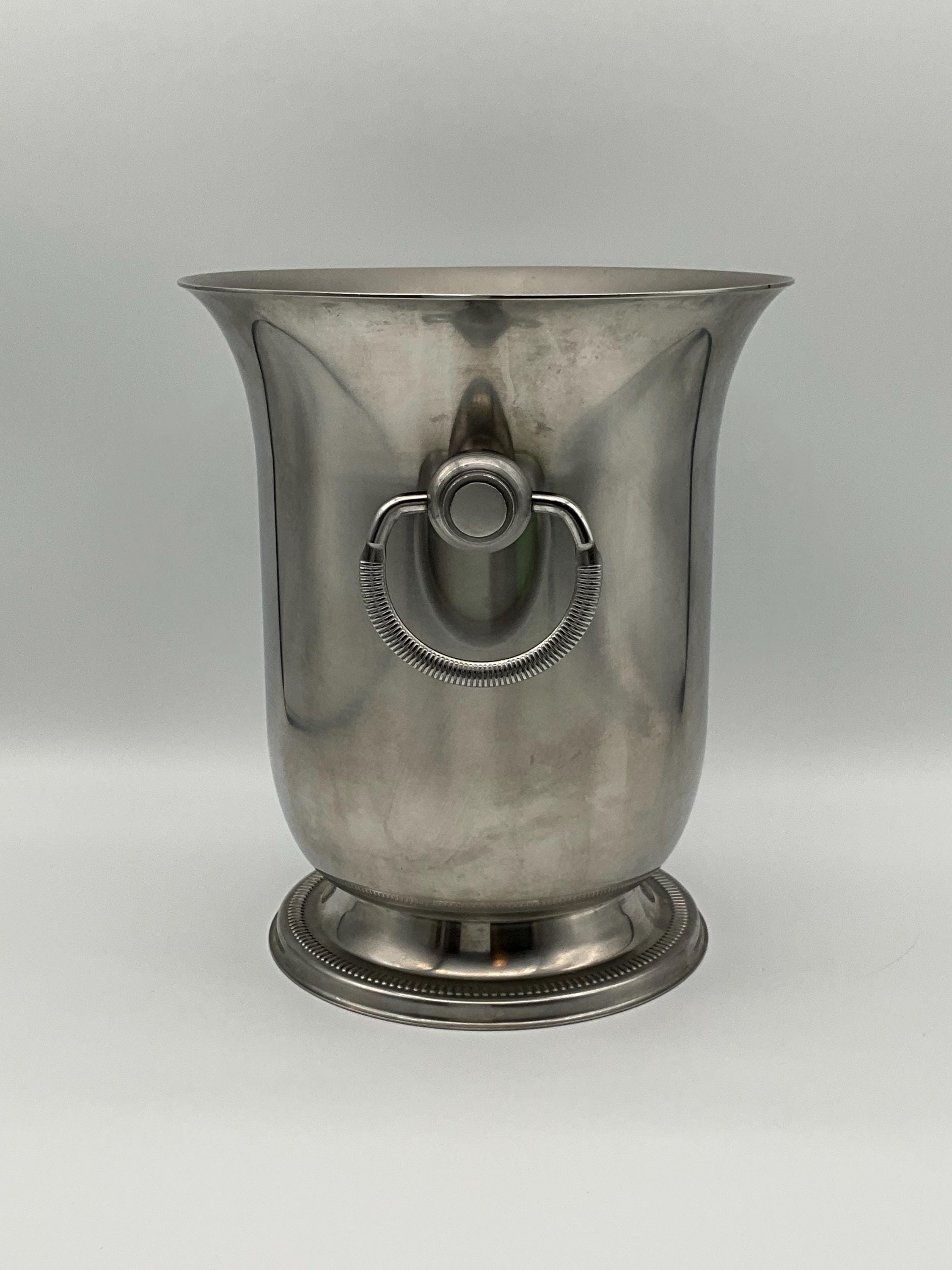 Seau à Champagne Jean Couzon - Inox - Neuf (détail / Sans Boîte)