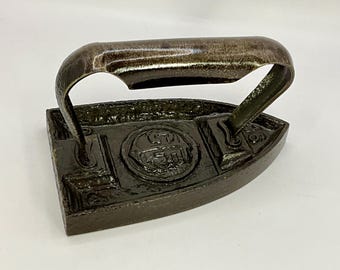 Klassischer französischer Türstopper / Bügeleisen / Türstopper / Briefbeschwerer aus Eisen / Eisen / Eisen / Eisen / Eisen / Eisen