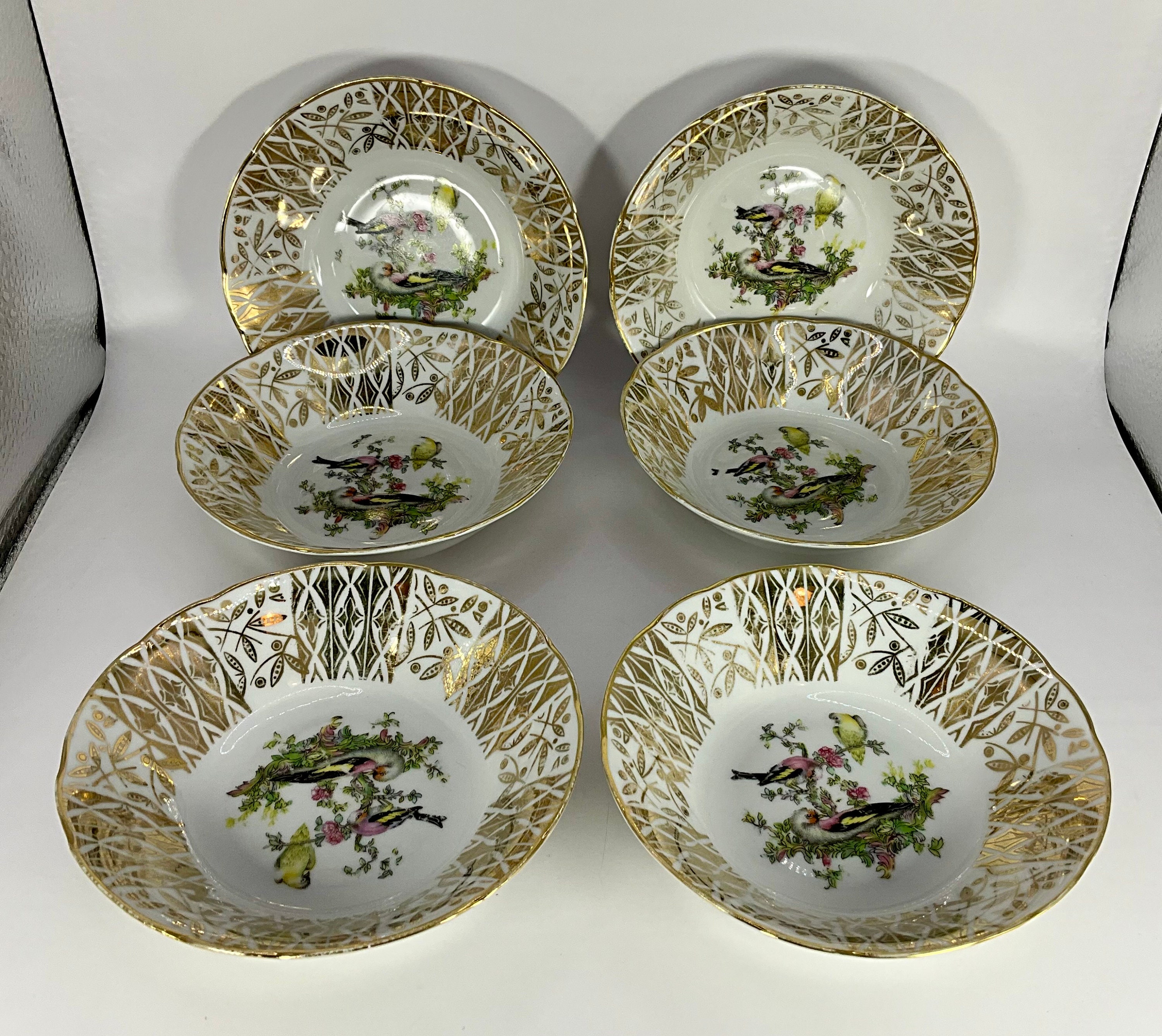 バイエルン地方のヴィンテージの魅力的な磁器食器 6 個セット。 - Etsy