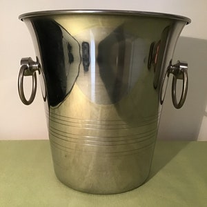 Seau à Champagne Guy Degrenne, Inox, Fabrication Française, état Correct