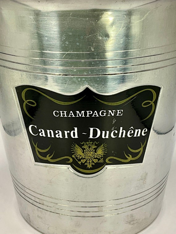 Seau à Champagne Canard Duchene Carré En Inox - Pour 2 à 3 Bouteilles - Occasion