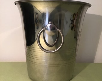 Seau à Champagne Guy Degrenne, Inox, Fabrication Française, état Correct