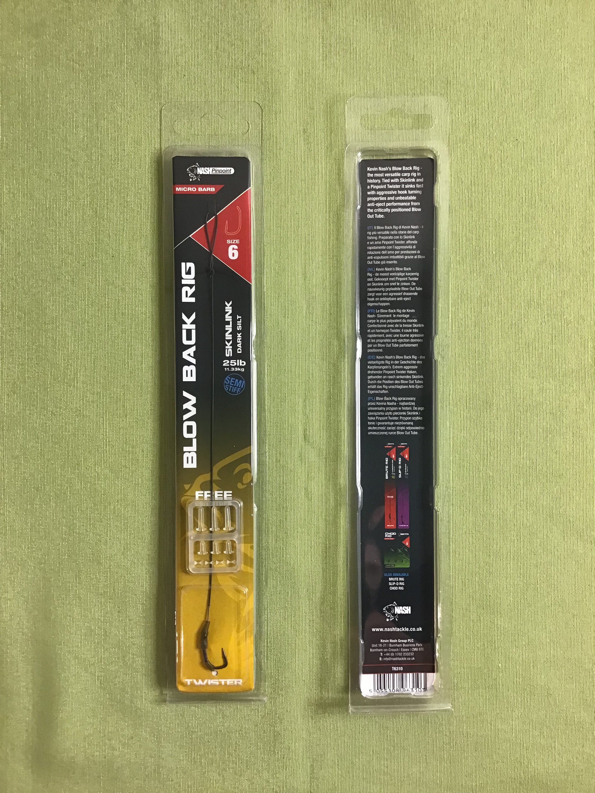 *New* Nash Tackle Blow Back Tube Free Delivery All Sizes *New* Nash Tackle Blow Back Tube Free Delivery All Sizes