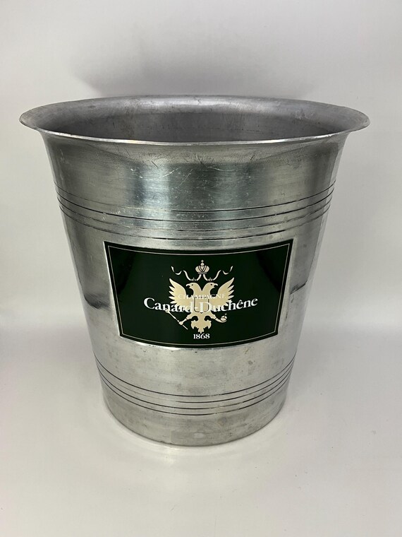 seau à champagne en aluminium Canard-Duchêne