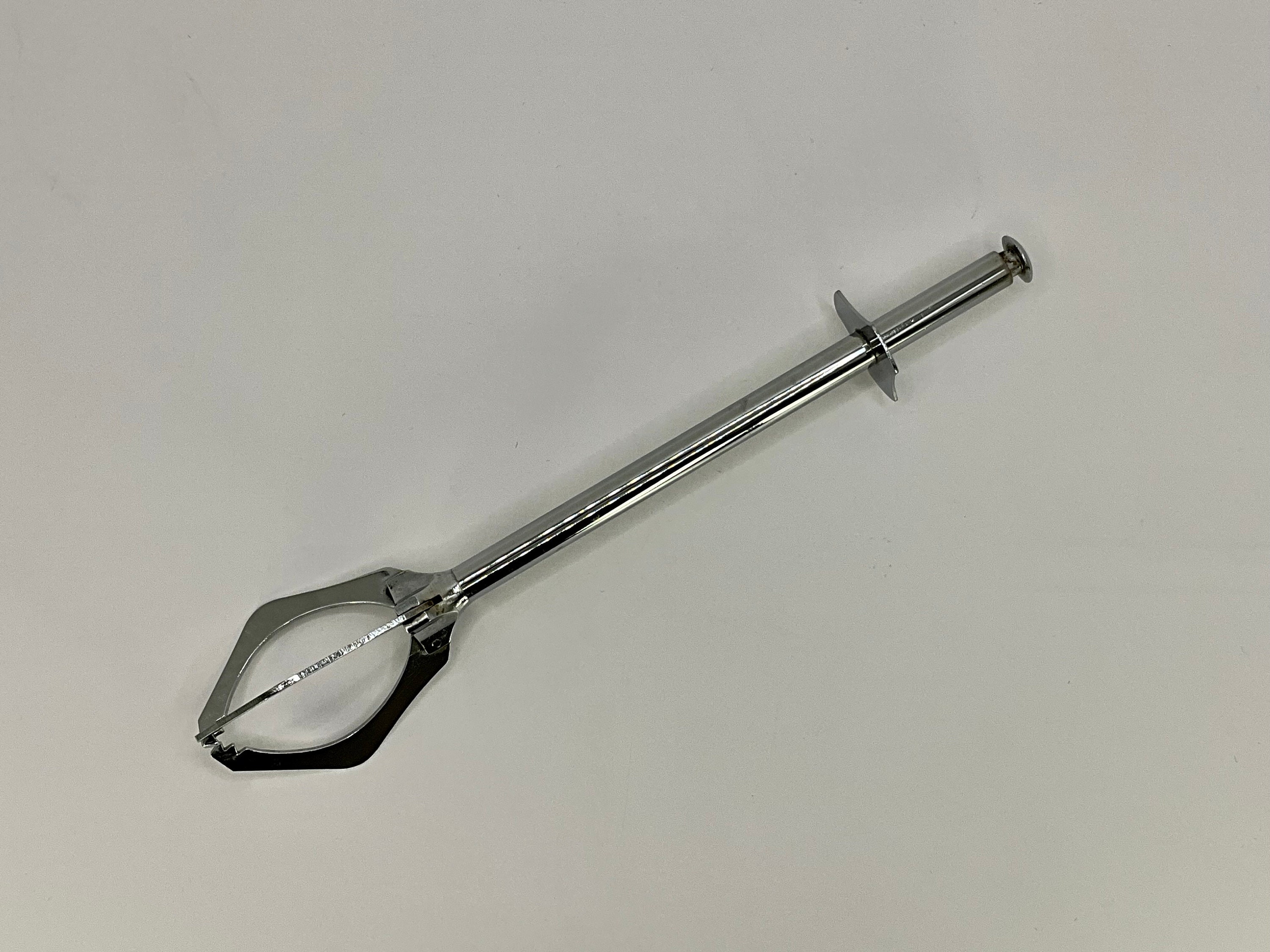 Forged Silver Chef Tongs
