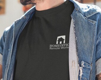 Homeoffice House Shirt,Bio Baumwolle,Fairtrade,Homeoffice Outfit,Work from Home Shirt,Geschenk für Home Worker,Geburtstagsgeschenk