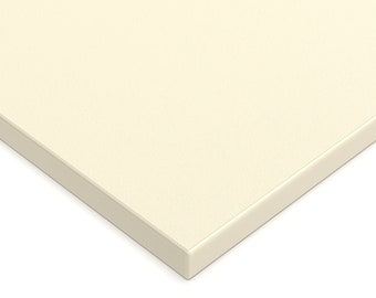 Tischplatte nach Maß - Magnolia - 19mm - 2mm ABS Kante - Dekorplatte - Spanplatte - Zuschnitt - Melaminharzbeschichtung
