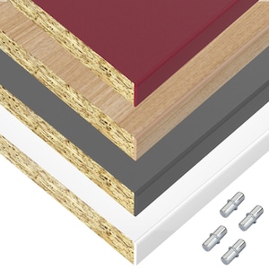 Einlegeboden Zuschnitt nach Maß Farbauswahl 19mm Stärke Regalboden Regalbrett Zwischenbrett Fachboden Bild 1