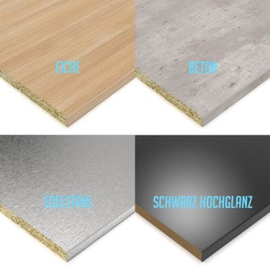 Einlegeboden Zuschnitt nach Maß Farbauswahl 19mm Stärke Regalboden Regalbrett Zwischenbrett Fachboden Bild 6