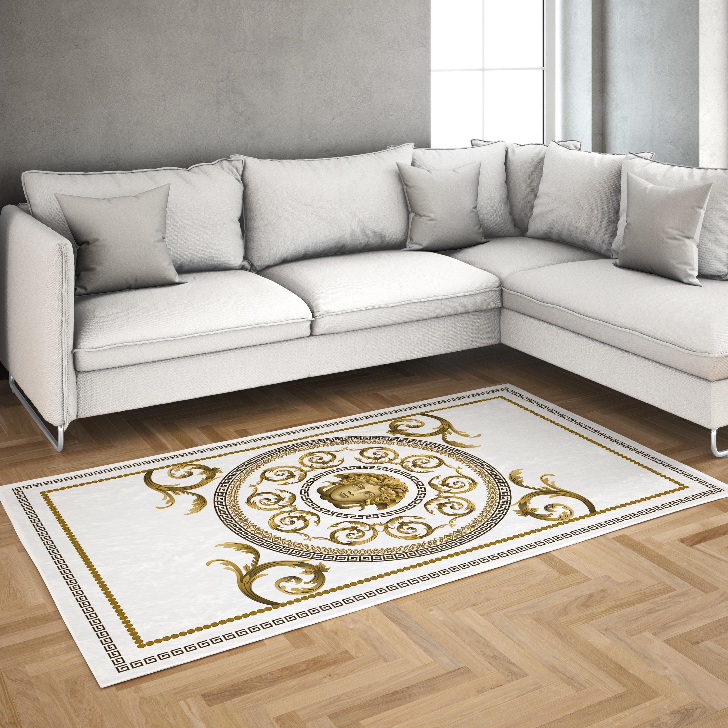 Versace Rug White