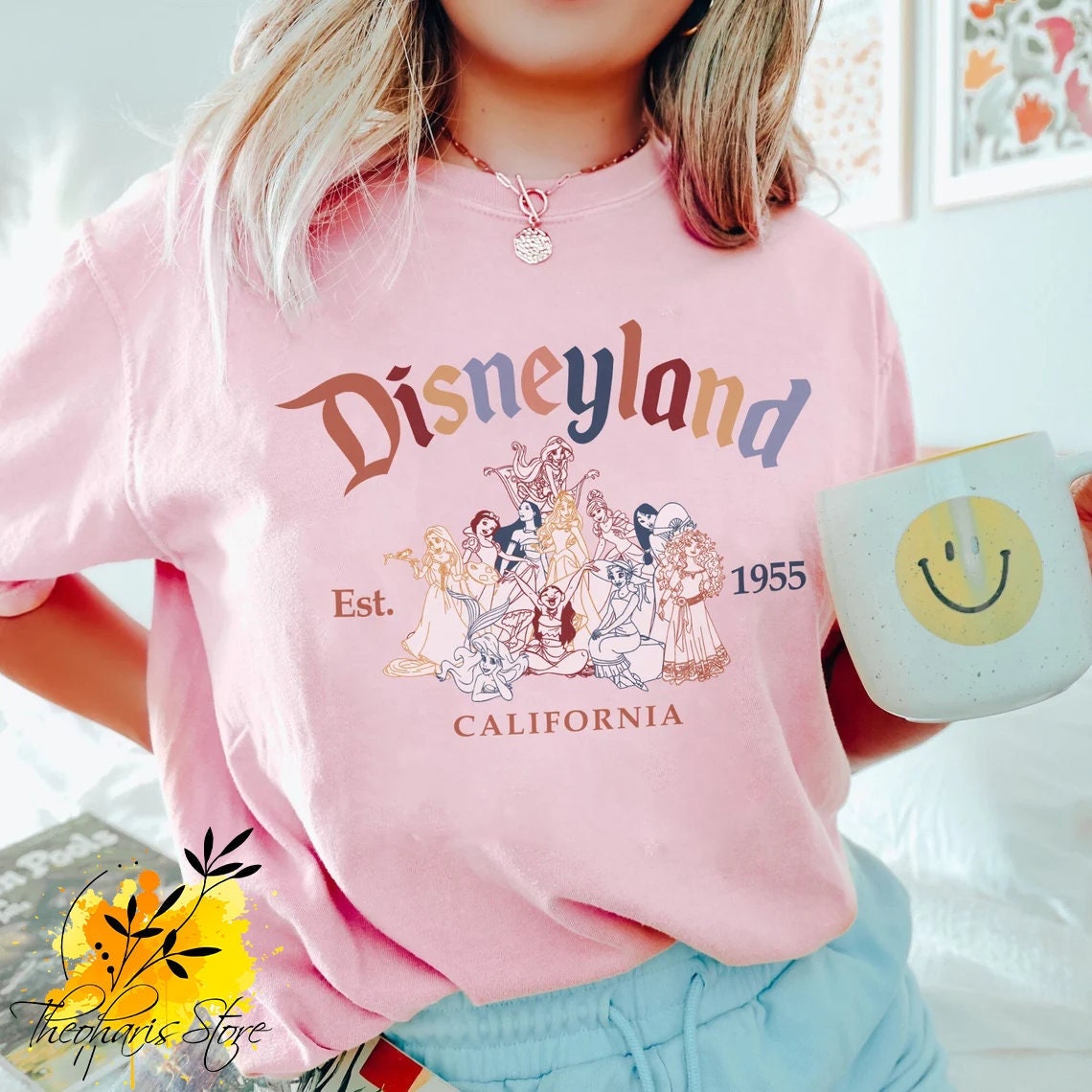 Discover Disneyland Princess Shirt, Disneyland est 1955 Shirt