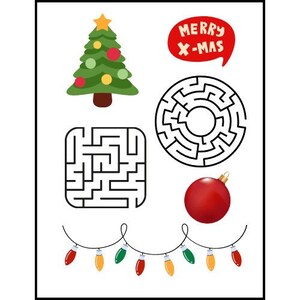 Christmas Activity Pack - 18 Pages