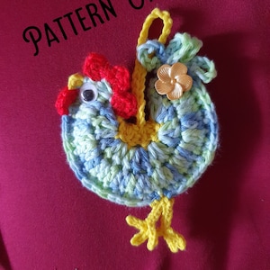 Crochet Rooster (Pattern Only)