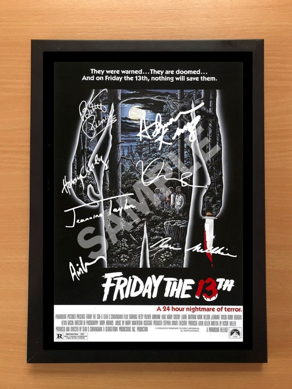 Friday the 13th 1980 Movie Poster 24x36 BORDERLESS GLOSSY FINISH 0020