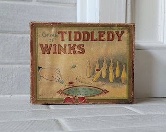 1920s Game of Tiddledy Winks and Bowling