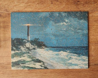 1930s-40s J.K. Straus Puzzle "Old Faithful"