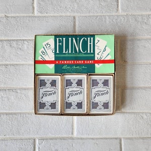 1950s Flinch Card Game