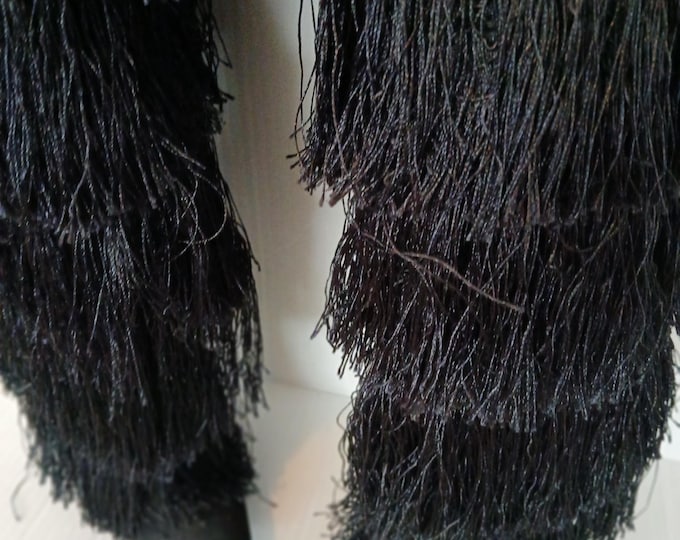 Thigh High Fringe Boots