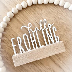 SVG Laserdatei SVG Frühling, hello Frühling Klötzchen, Blumen, Blümchen, Lasercut, inkl. Gewerbelizenz