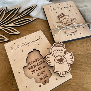 File laser SVG angelo custode ragazzo, piccolo angelo, angelo, SVG lasercut, inclusa licenza commerciale