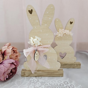 Conejitos de bloque de archivos láser SVG, conejito de Pascua, conejito, decoraciones de Pascua, Pascua, conejitos, corte láser SVG, incluida la licencia comercial