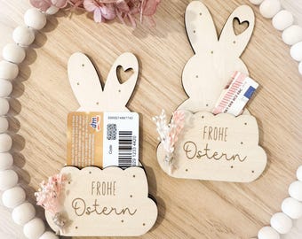 Prezent pliku laserowego SVG króliczek, prezent pieniężny, spełnienie życzeń, uchwyt na tabliczkę czekolady, zajączek wielkanocny, Wielkanoc, cięcie laserowe SVG, w tym licencja komercyjna