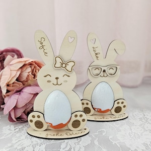 File laser SVG portauovo di cioccolato coniglietto, coniglietto di cioccolato, coniglietto di Pasqua, regalo di Pasqua per bambini, sorpresa di Pasqua SVG inclusa licenza commerciale