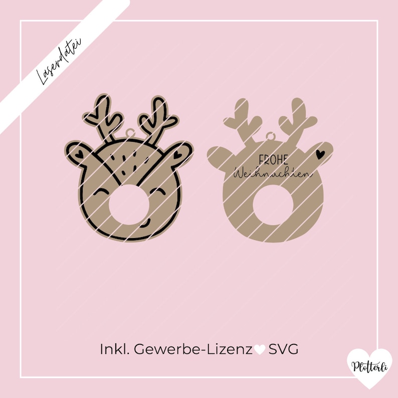 Lasercut, Lasergravur, Laser,  SVG, Geschenk, Geschenkidee, Holz, Laserfile, Rudolf, rote Nase, Laserdatei, Schokokugel, Lindt Schokolade, Rudolf mit der roten Nase, 
Laservorlage, Geschenkverpackung, Weihnachten, Weihnachtsgeschenk, Geschenkanhänger