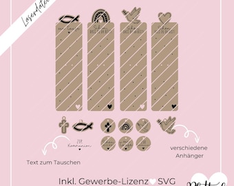 SVG laser file candle holder, guest gift, wish fulfiller, baptism, communion, SVG laser cut, including commercial license