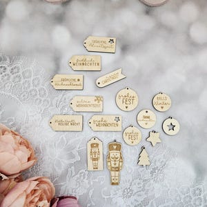 SVG Laserdatei XXL Weihnachtsanhänger, Geschenkanhänger, Anhänger, Dekoanhänger, Weihnachten SVG Lasercut, inkl. Gewerbelizenz