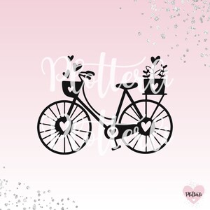 Plotterdatei, Laserdatei, Blumen, Frühling, Fahrrad, Rad, Radl, Plotten, Lasern, Plotterliebe, Frühlingszauber, Frühling, Springtime, Herzhäuser, Herz, Zuhause, Lieblingsplatz, Haus, Home, Frühlingsgefühle, Lizenz, Gewerbelizenz, Kommerziell