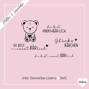 Fichier laser et traceur SVG/PNG Ours, vous êtes insupportable, Care Bear, y compris licence commerciale
