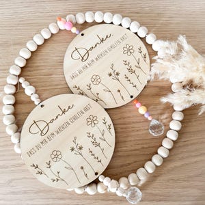 Panneau laser et attrape-soleil « Merci », idée cadeau pour les enseignants, attrape-soleil, fleurs, SVG, avec licence commerciale