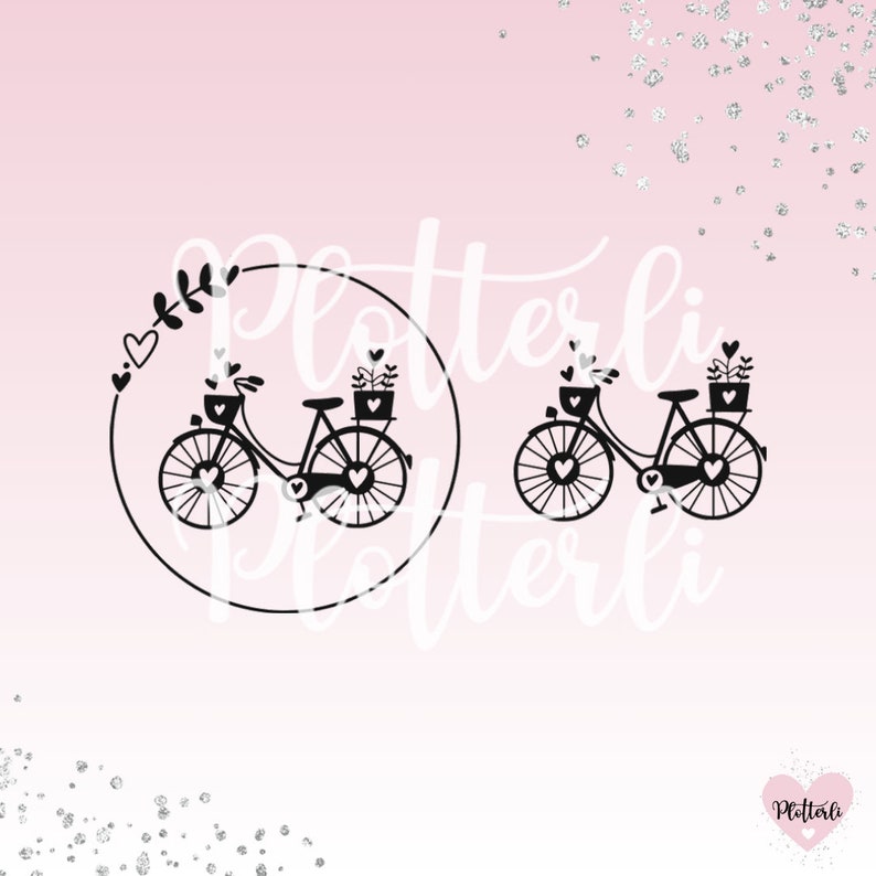 Plotterdatei, Laserdatei, Blumen, Frühling, Fahrrad, Rad, Radl, Plotten, Lasern, Plotterliebe, Frühlingszauber, Frühling, Springtime, Herzhäuser, Herz, Zuhause, Lieblingsplatz, Haus, Home, Frühlingsgefühle, Lizenz, Gewerbelizenz, Kommerziell