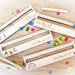 SVG Laserdatei Lesehilfe, Lineal, Schulkind, Schulanfang, Einschulung, SVG Lasercut, inkl. Gewerbelizenz
