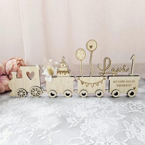 Treno di compleanno di file laser SVG, treno, ferrovia, compleanno, taglio laser SVG, inclusa licenza commerciale