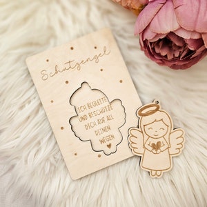 SVG Laserdatei Schutzengel Mädchen, Engelchen, Engel, SVG Lasercut, inkl. Gewerbelizenz